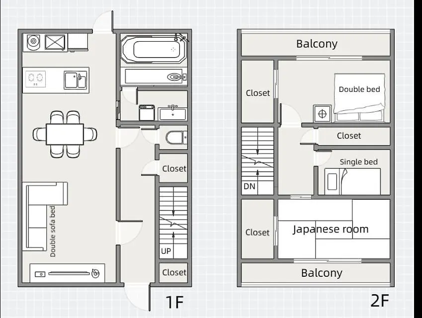 Ikebukuro Sta 8 Mins Good Access Modern House Villa Tokyo